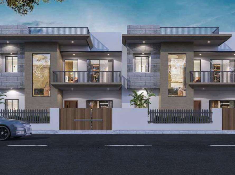 244 sqyd 4 bhk villa - Cannaught Infra