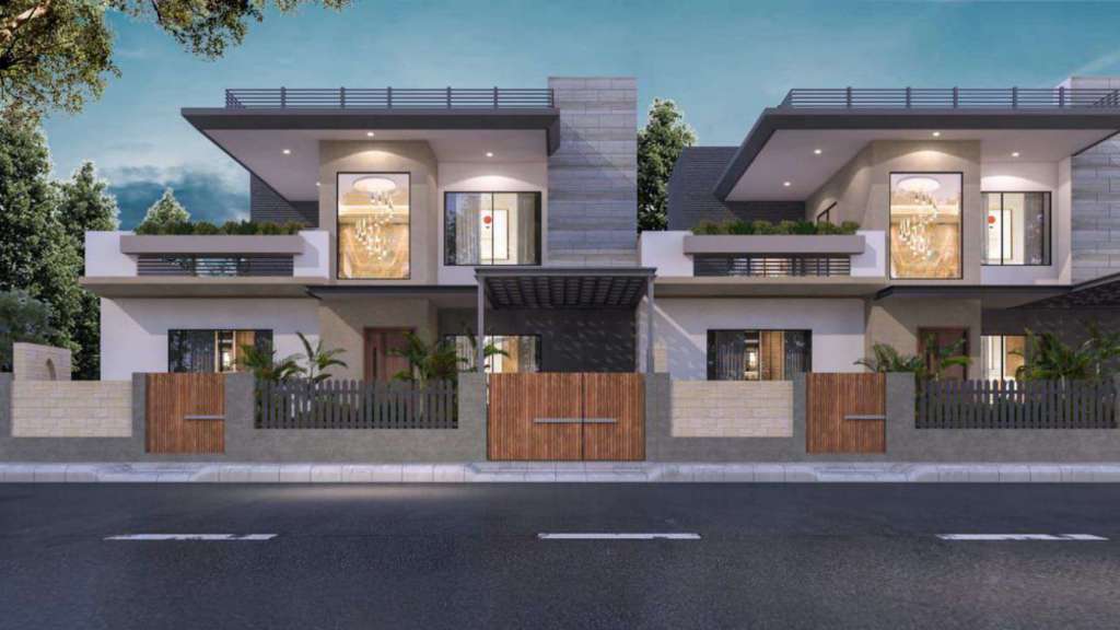 300 sqyd 4 bhk villa - Cannaught Infra