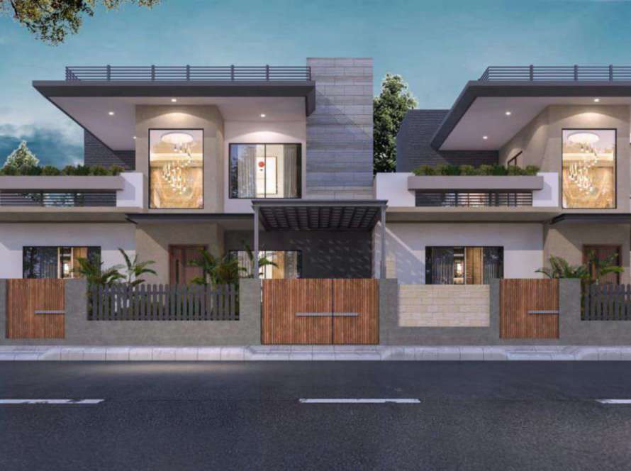 300 sqyd 4 bhk villa - Cannaught Infra